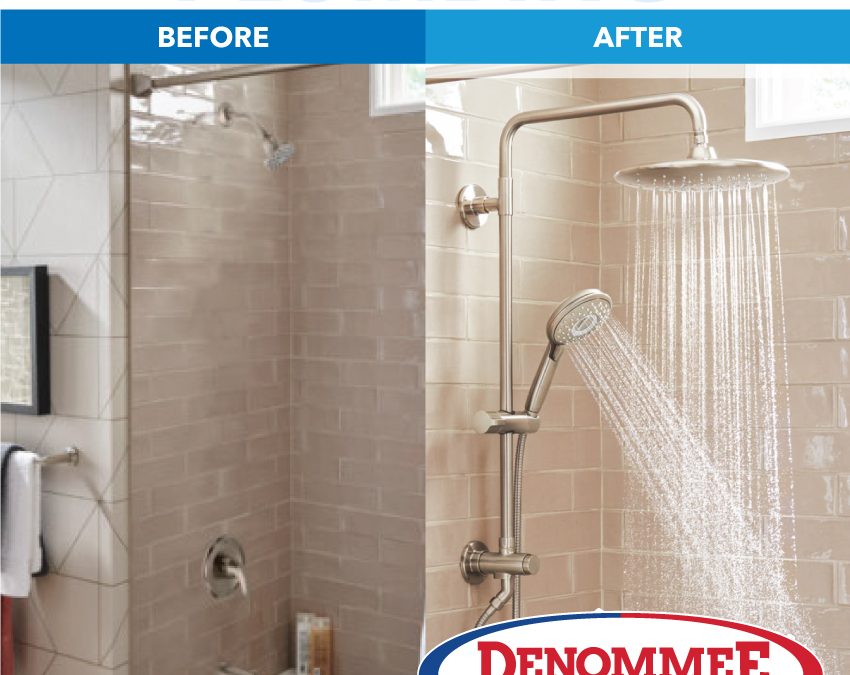 Fixture FaceLift: Shower MakeOver…. Denommee