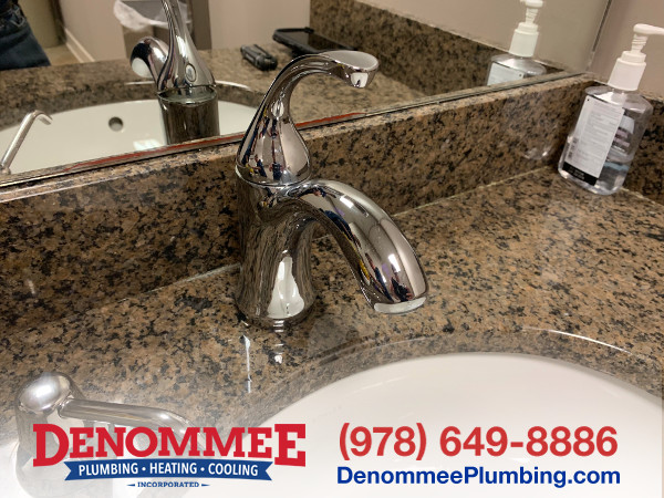 Fixed a leaking toilet and repaired a faucet in Billerica, MA