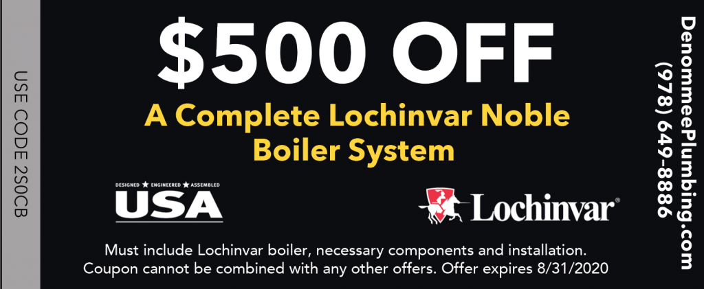 $500 off Lochinvar boiler system