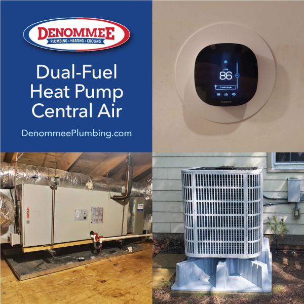 Dual-Fuel Heat Pump Central Air Systems