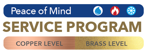 Our Peace of Mind Service program is a premium maintenance platform to address home comfort system needs with the convenience of low monthly payments. 