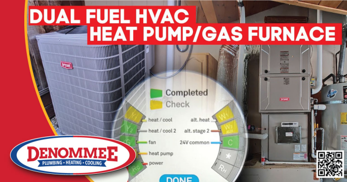 Dual Fuel Hybrid Home Heating Systems