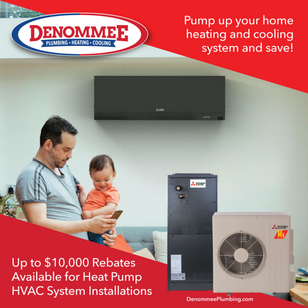 Pump Up Home Heating And Cooling With A Heat Pump System Denommee