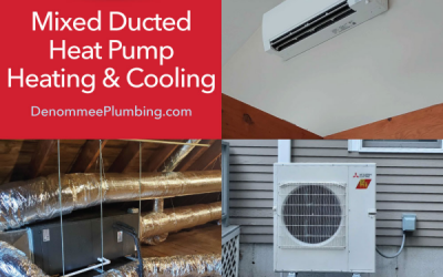 Mixed Ducted Air Source Heat Pump Heating & Cooling Systems