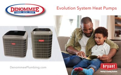 Warm all winter. Cool all summer.. Evolution System Heat Pumps