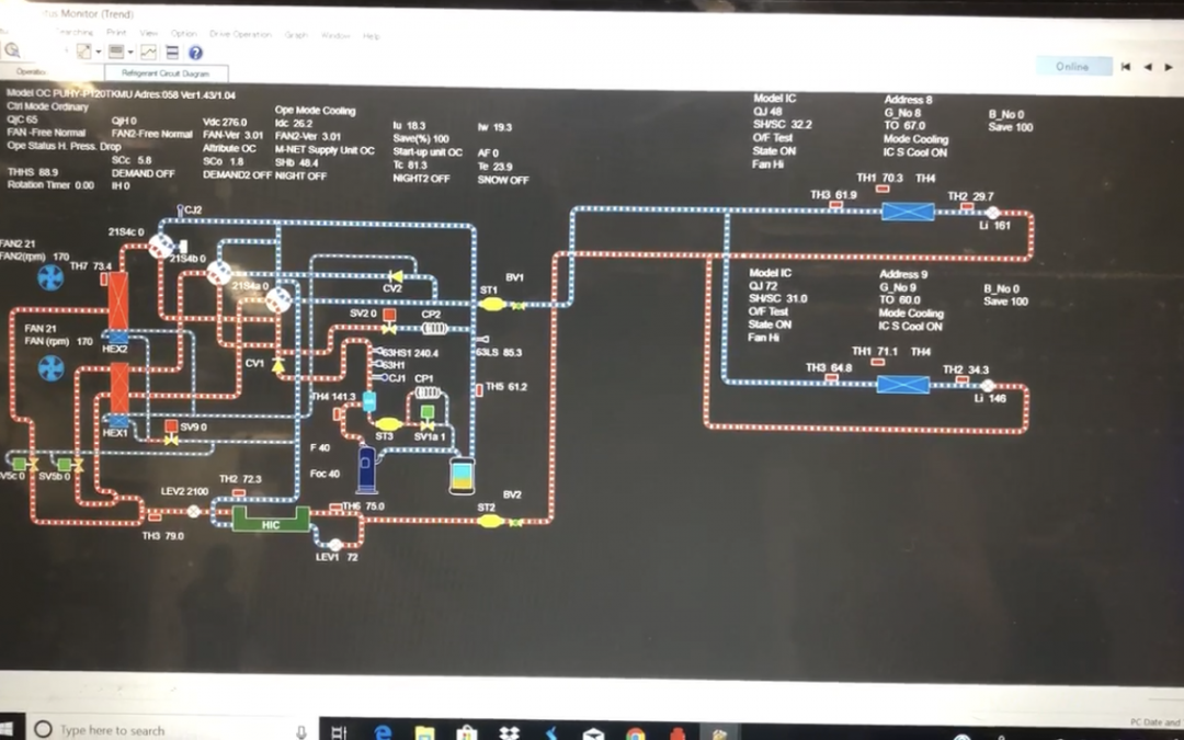 Denommee Plumbing, Heating & Cooling, Inc just finished up Mitsubishi city multi course