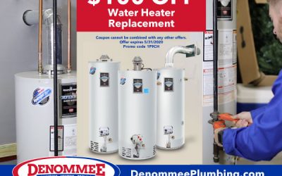 $100 OFF WATER HEATER REPLACEMENT