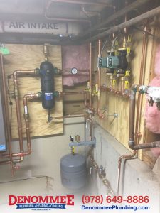 Boiler installation in Tyngsboro, Massachusetts