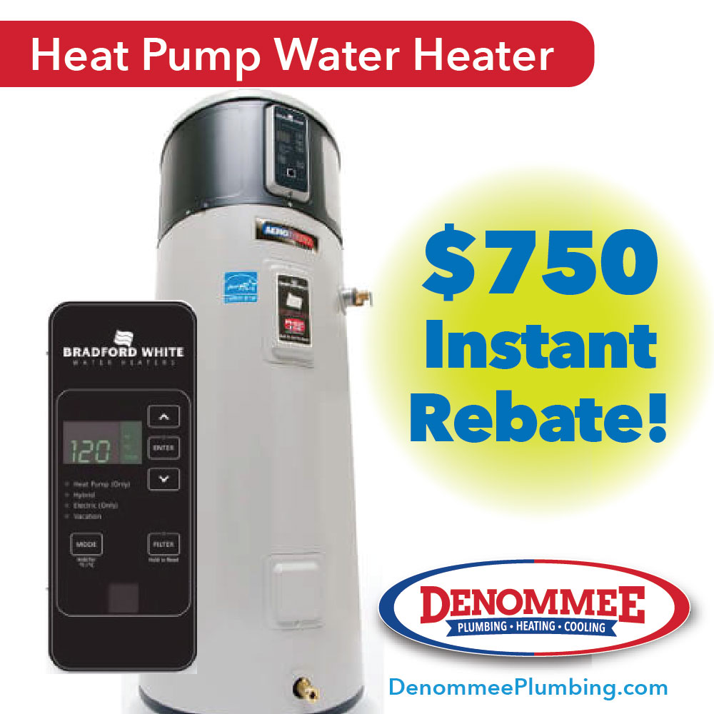 Heat Pump Water Heaters: Warm water and a smaller carbon footprint.