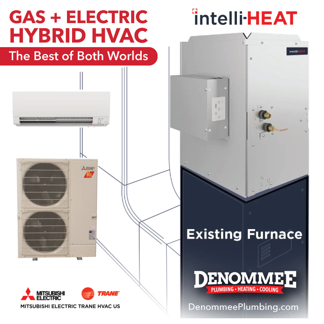 Gas Furnace + Electric Heat Pump = The Best of Both Worlds