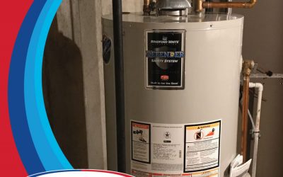 Bradford White water heater installed in Chelmsford