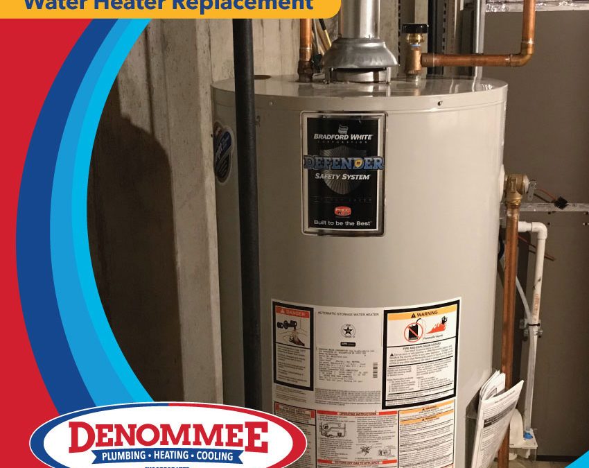 Bradford White water heater installed in Chelmsford