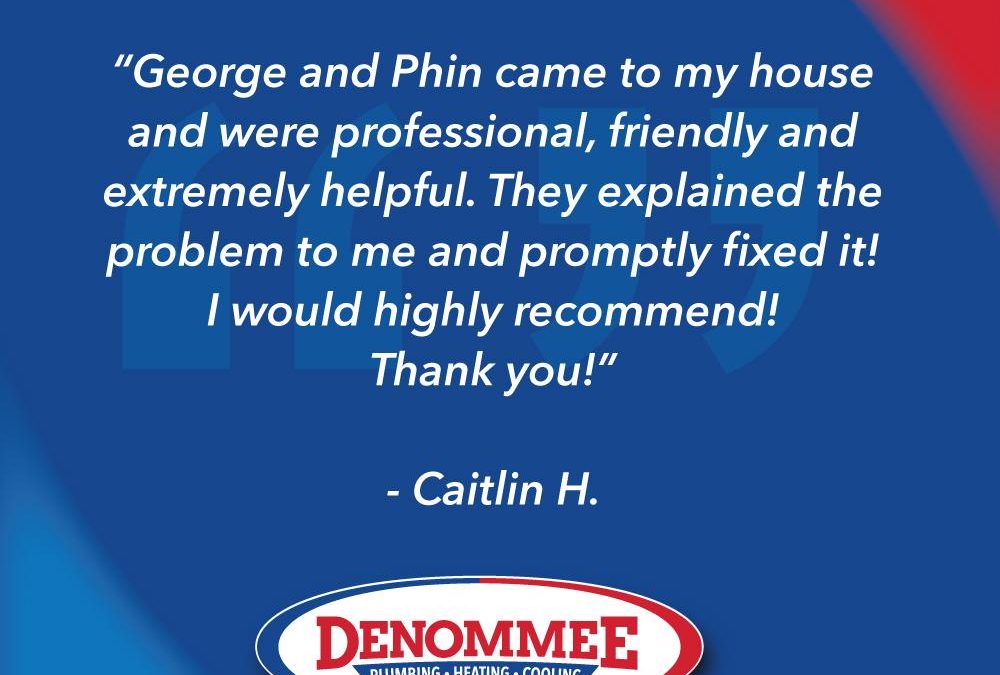 Another Five Star Experience from the Denommee team!