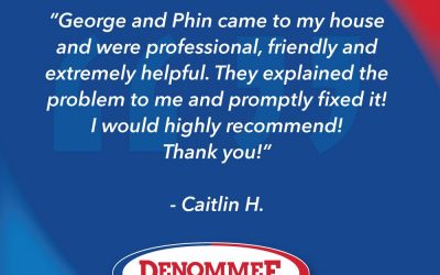 Another Five Star Experience from the Denommee team!