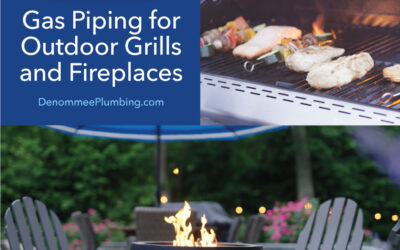 Gas Piping for Outdoor Firepits and Outdoor Grills