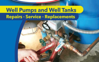 Well Pumps and Well Tank Plumbing Repairs, Service & Replacement